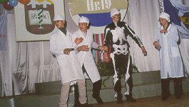 Посвящение в студенты ИМО.