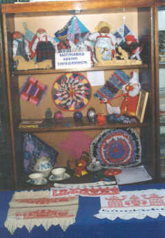 Антоново. Выставка декоративных работ студентов ИНПО.