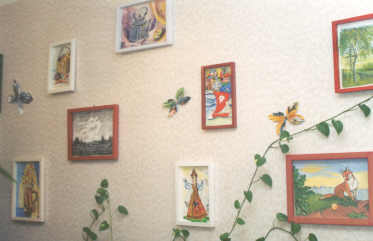 Антоново. Выставка живописных работ студентов ИНПО.