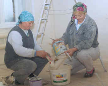 Н.И.Никитина и Н.В, Меленкова из службы Административно-хозяйственного управления всегда работают очень ответственно, а главное с душой