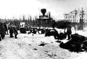 Таким был кремль после освобождения Новгорода