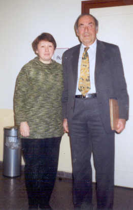 Е.Г. Матвеева с профессором Хельбигом