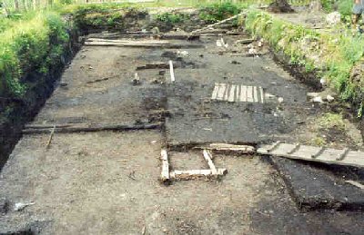 Общий вид Пятницкого раскопа в Старой Руссе