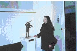 Т.В.Берфорд в холле 