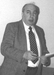 Академик А.О. Чубарьян на конференции в ИВИ РАН. посвященной Ярославу Мудрому. Февраль 2004 г.