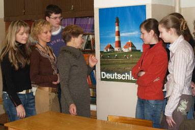 Эти старшеклассники выбирают немецкий язык (ГИ ФЛиМК, кафедра немецкого языка).