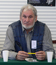 Писатель Г.М. Прашкевич из Новосибирска, участник конференции.