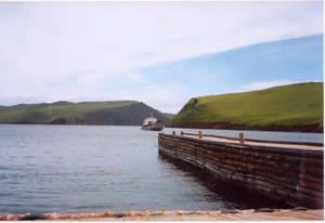 На пароме к Ольхону.