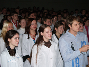 Ура! Мы уже студенты!