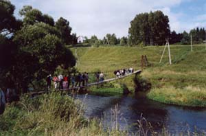 На Сатинском учебном полигоне географического факультета МГУ. 
