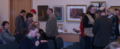 В Центре творческой интеллигенции им. В.В. Сороки постоянно проводит мероприятия ИГУМ. Это выставки, конференции, 