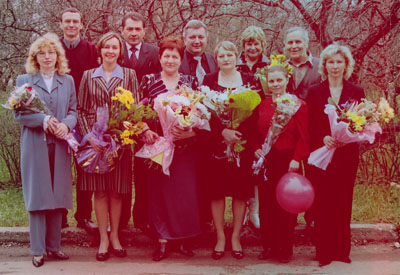 Преподавательский коллектив - юбиляры