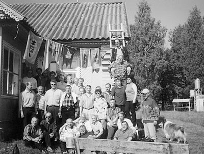 Отряд в Песочках: традиционный сбор стройотрядовцев.