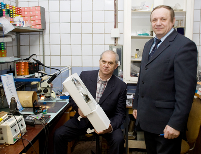 Фото (слева направо): О.Г. Фомин и В.Е. Удальцов.