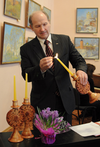 Президент НовГУ А.Л. Гавриков.