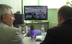 Центр в Неделю международного сотрудничества работал в полную силу. Так, конференцию в ИМО 