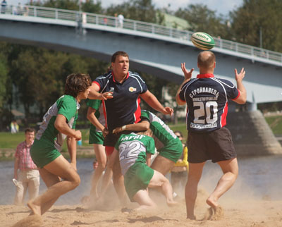 Спортсмены-регбисты из НовГУ могут быть отличными учителями.